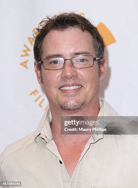 Jason London attends the Premiere of "Awaken" during the 2015 Awareness Film Festival at Regal 14 at LA Live Downtown on September 10, 2015 in Los...