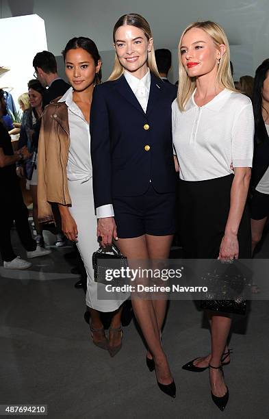 Jamie Chung, Jaime King and Kate Bosworth attend House of Gant Presentation Spring 2016 New York Fashion Week on September 10, 2015 in New York City.