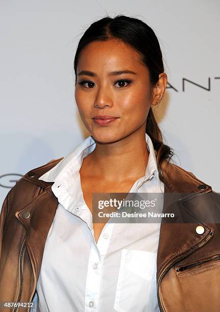 Jamie Chung attends House of Gant Presentation Spring 2016 New York Fashion Week on September 10, 2015 in New York City.