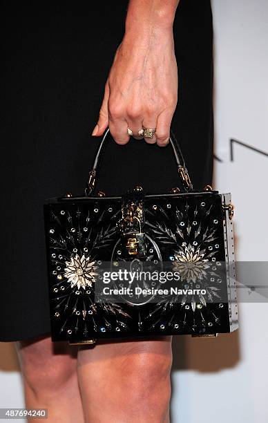 Kate Bosworth, handbag detail, attends House of Gant Presentation Spring 2016 New York Fashion Week on September 10, 2015 in New York City.