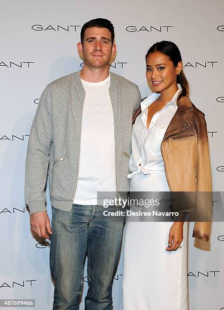 Bryan Greenberg and Jamie Chung attend House of Gant Presentation Spring 2016 New York Fashion Week on September 10, 2015 in New York City.