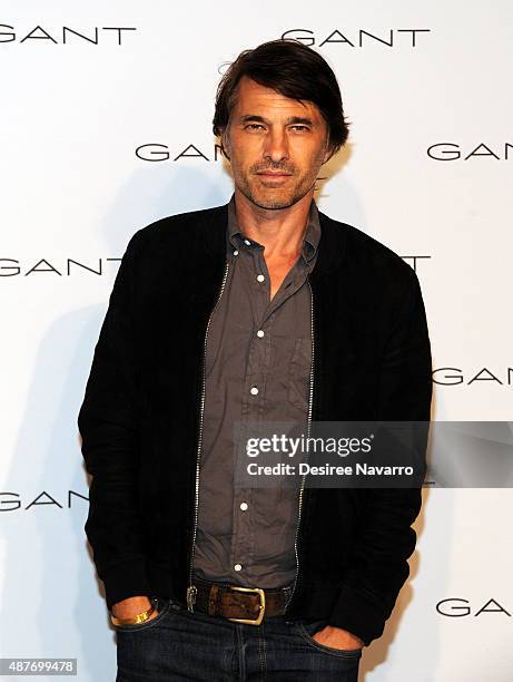 Olivier Martinez attends House of Gant Presentation Spring 2016 New York Fashion Week on September 10, 2015 in New York City.