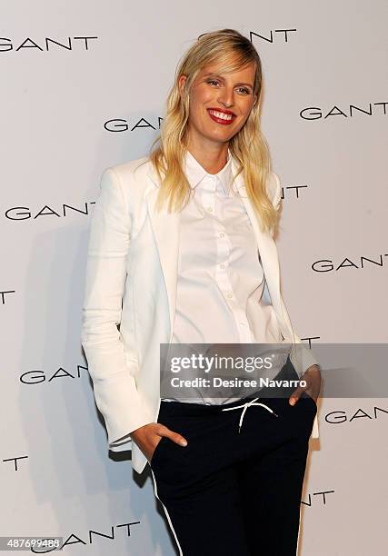 Karolina Kurkova attends House of Gant Presentation Spring 2016 New York Fashion Week on September 10, 2015 in New York City.