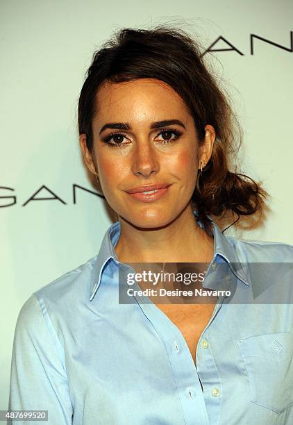 Louise Roe attends House of Gant Presentation Spring 2016 New York Fashion Week on September 10, 2015 in New York City.