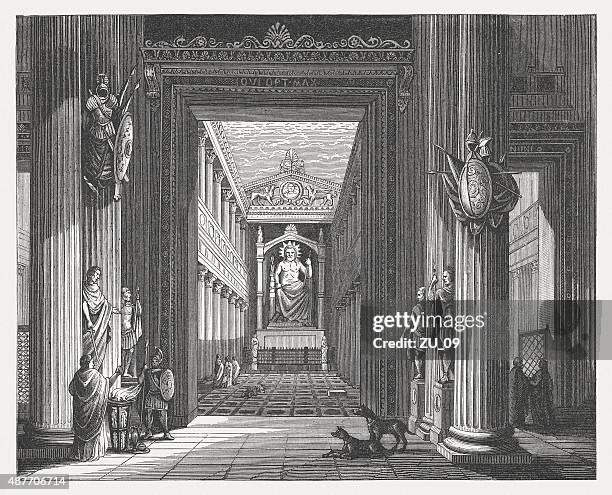 Jupiter Statue Rome 73 Temple Of Capitoline Jupiter Stock Photos, High-Res Pictures, and ...