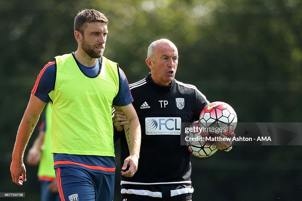 West Bromwich Albion Training Session