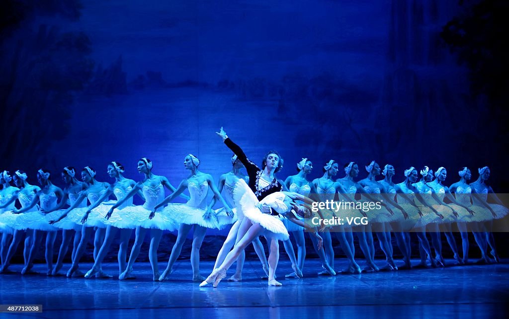 The Ballet "Swan Lake" Performs In Beijing Mei Lanfang Theatre