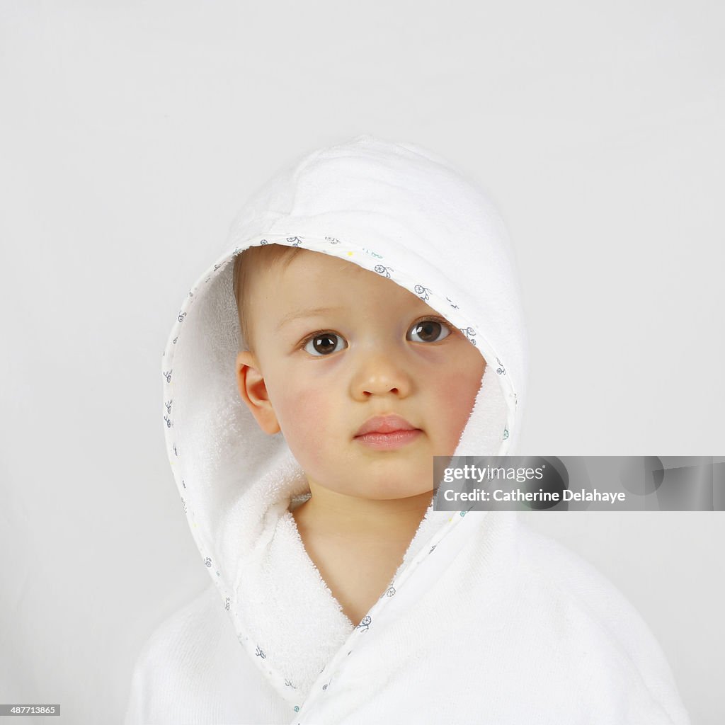 Portrait Of A 18 Months Old Baby Boy High-Res Stock Photo - Getty Images