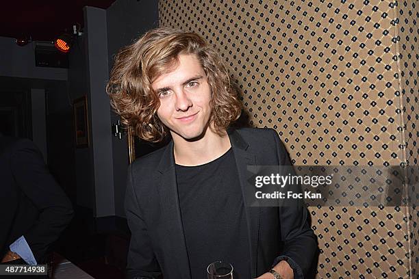 Actor Thomas Soliveres attends 'the Mathieu Tordjman Birthday Party at the Cha Cha Club on September 10, 2015 in Paris, France.