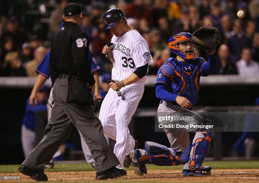 New York Mets v Colorado Rockies