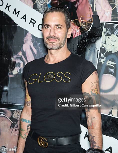 Fashion designer Marc Jacobs attends 'Gloss: The Work Of Chris Von Wangenheim' Book Launch Party at The Tunnel on September 10, 2015 in New York City.