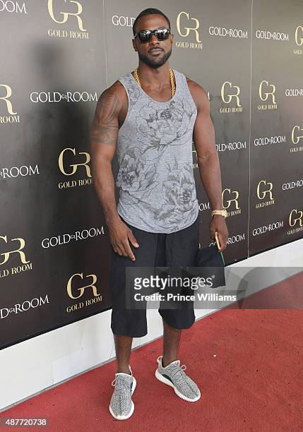 Lance Gross attends "Toxic" Live From Atlanta LudaDay Weekend Day Party at The Gold Room on September 5, 2015 in Atlanta, United States.