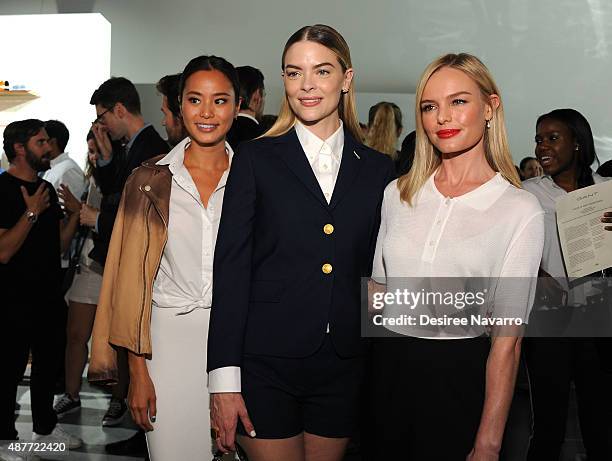 Jamie Chung, Jaime King and Kate Bosworth attend House of Gant Presentation Spring 2016 New York Fashion Week on September 10, 2015 in New York City.