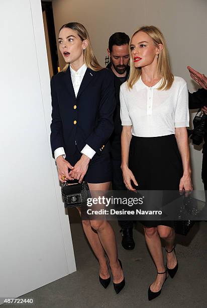 Jaime King and Kate Bosworth attend House of Gant Presentation Spring 2016 New York Fashion Week on September 10, 2015 in New York City.