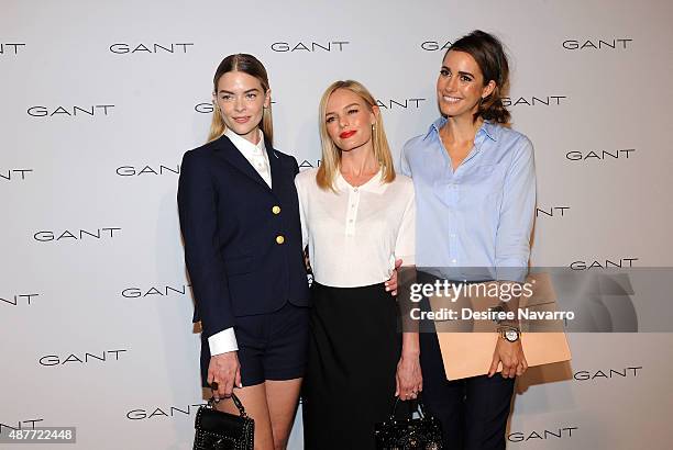 Jaime King, Kate Bosworth and Louise Roe attend House of Gant Presentation Spring 2016 New York Fashion Week on September 10, 2015 in New York City.