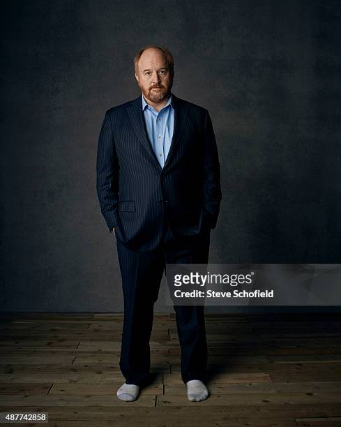 Actor Louis C.K. Is photographed for Emmy magazine on December 1, 2014 in Los Angeles, California.