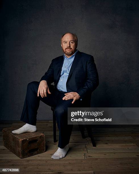 Actor Louis C.K. Is photographed for Emmy magazine on December 1, 2014 in Los Angeles, California.