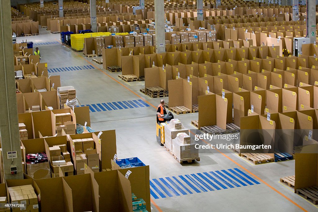 Amazon Germany GmbH, logistic center in Koblenz.