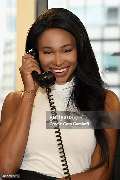 Nana Meriwether attends Annual Charity Day hosted by Cantor Fitzgerald and BGC at BGC Partners, INC on September 11, 2015 in New York City.