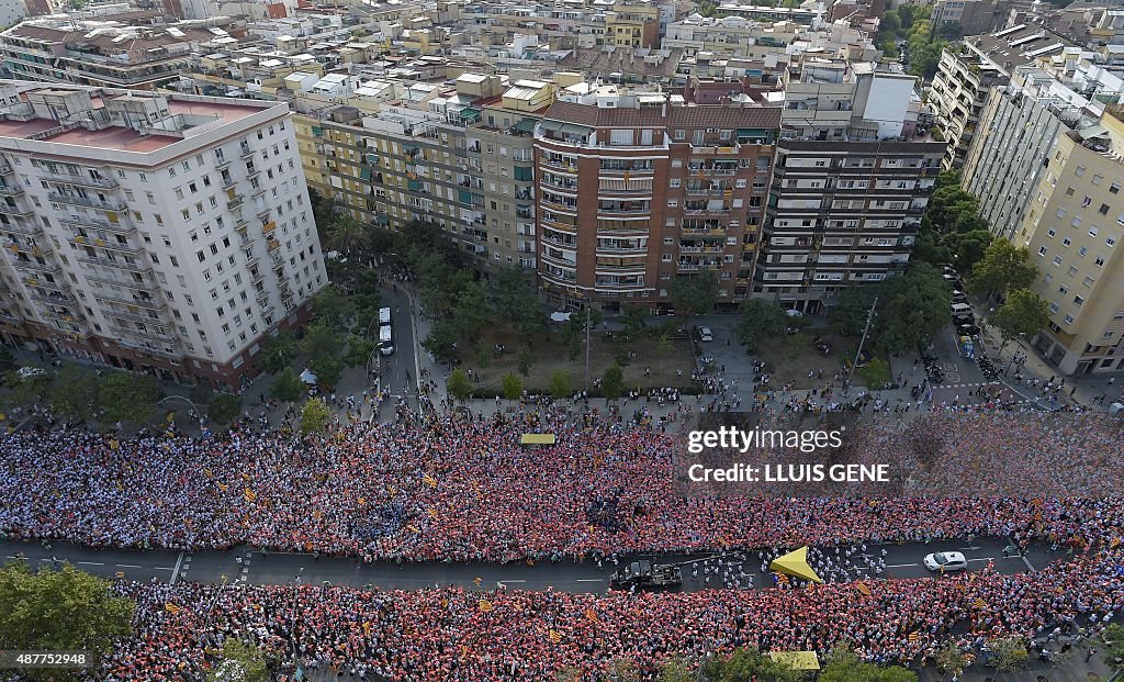 SPAIN-POLITICS-VOTE-CATALONIA-DIADA