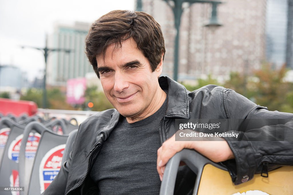 David Copperfield Ride Of Fame Induction Ceremony