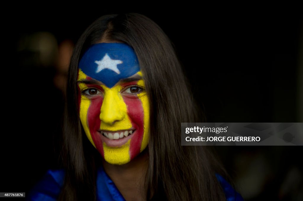 SPAIN-POLITICS-VOTE-CATALONIA-DIADA