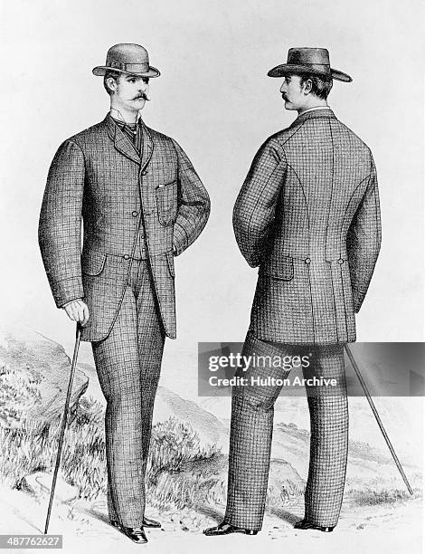 men's fashion - 1873 stock illustrations