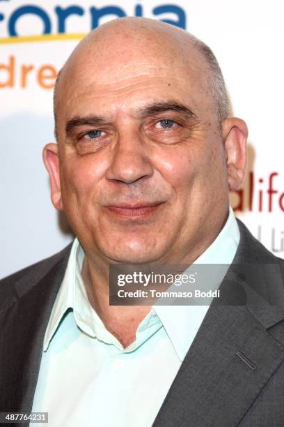 Actor Jonathan Coyne attends the book launch party for "California Dreaming: Real Life Stories Of Brits In L.A." held at L'Ermitage Beverly Hills...