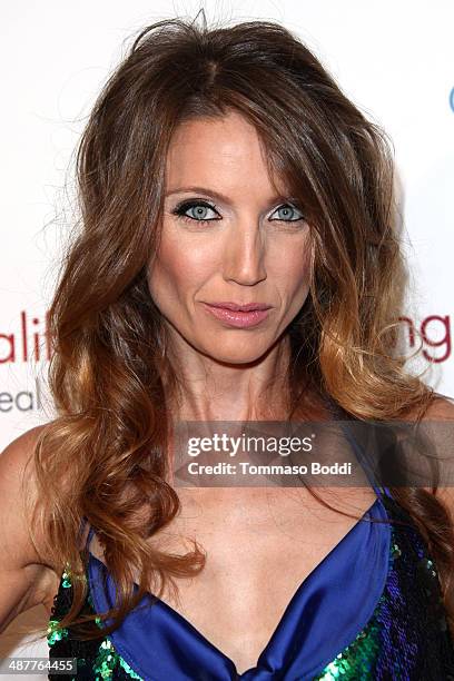 Operatic soprano Summer Watson attends the book launch party for "California Dreaming: Real Life Stories Of Brits In L.A." held at L'Ermitage Beverly...