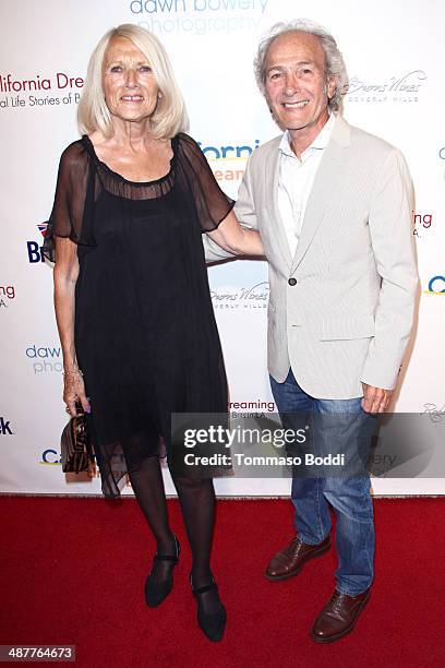 Hairstylist Martin Samuel and guest attend the book launch party for "California Dreaming: Real Life Stories Of Brits In L.A." held at L'Ermitage...