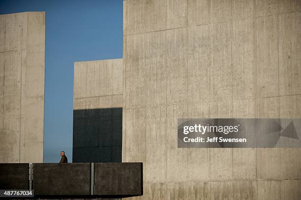 Flight 93 National Memorial is seen during the 14th anniversary of the 9/11 attack in Shanksville, Pennsylvania. Homeland Security Secretary Jeh...