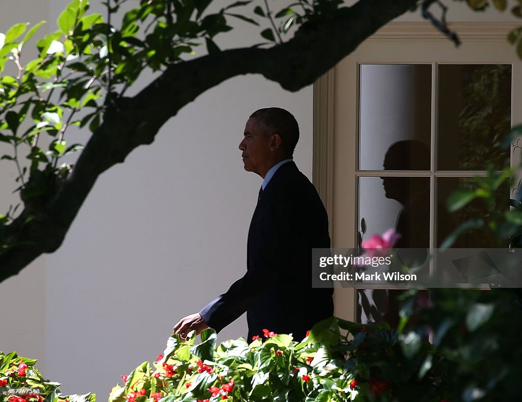 President Obama Departs The White House