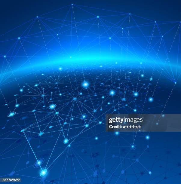 globale kommunikation - satellit stock-grafiken, -clipart, -cartoons und -symbole