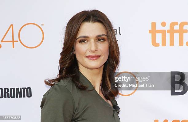 Rachel Weisz arrives at "The Lobster" premiere during 2015 Toronto International Film Festival held at Princess of Wales Theatre on September 11,...