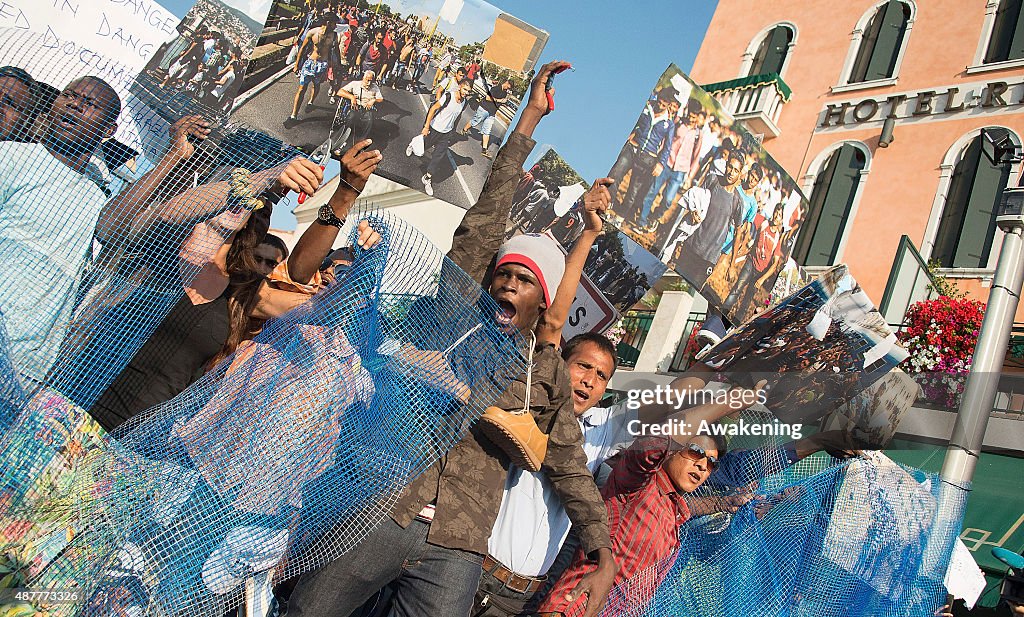 The March Of The Barefooted Women And Men