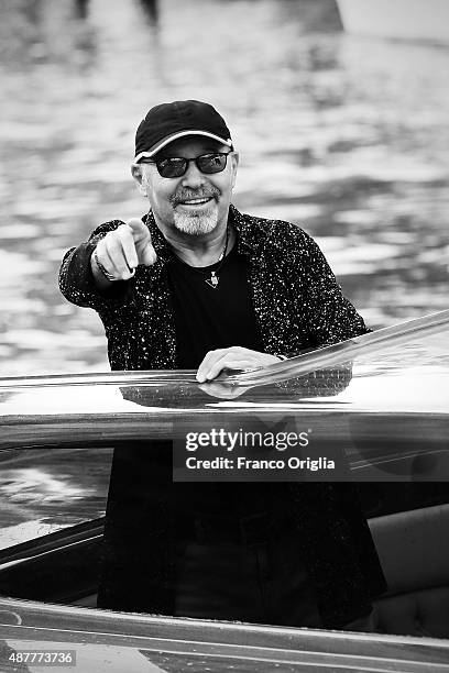 Vasco Rossi is seen during the 72nd Venice Film Festival on September 11, 2015 in Venice, Italy.