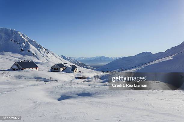 independence mine state historical park alaska - talkeetna stock pictures, royalty-free photos & images