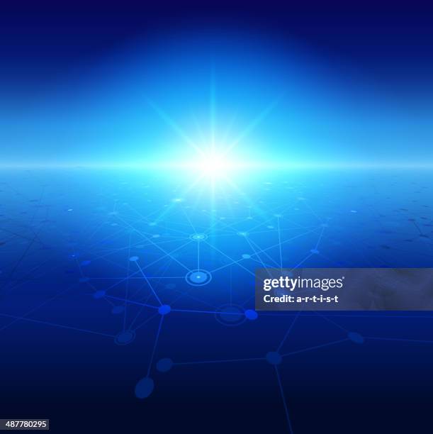 global communication - phone perspective stock illustrations