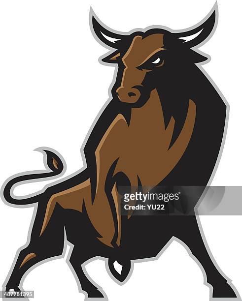 ilustrações, clipart, desenhos animados e ícones de bull - ox oxen