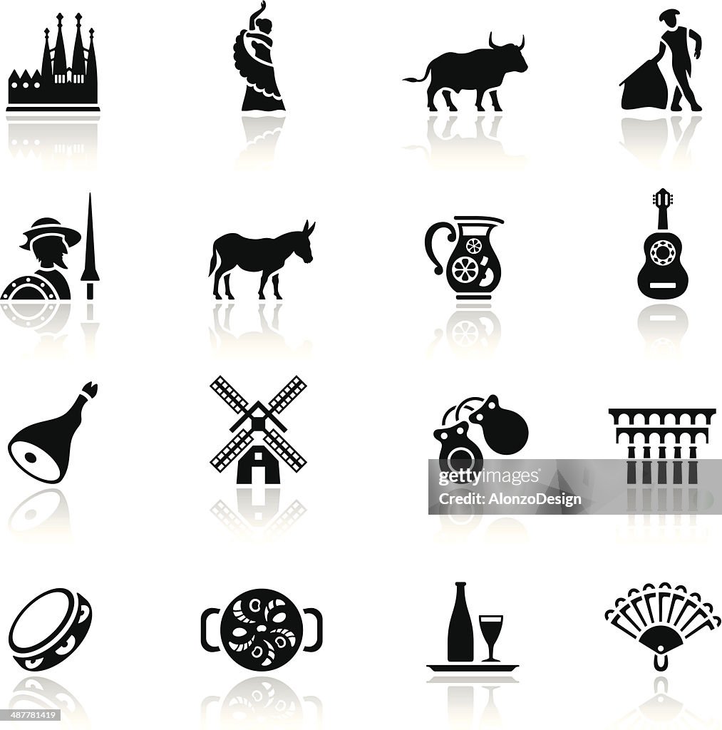 Spain Icon Set