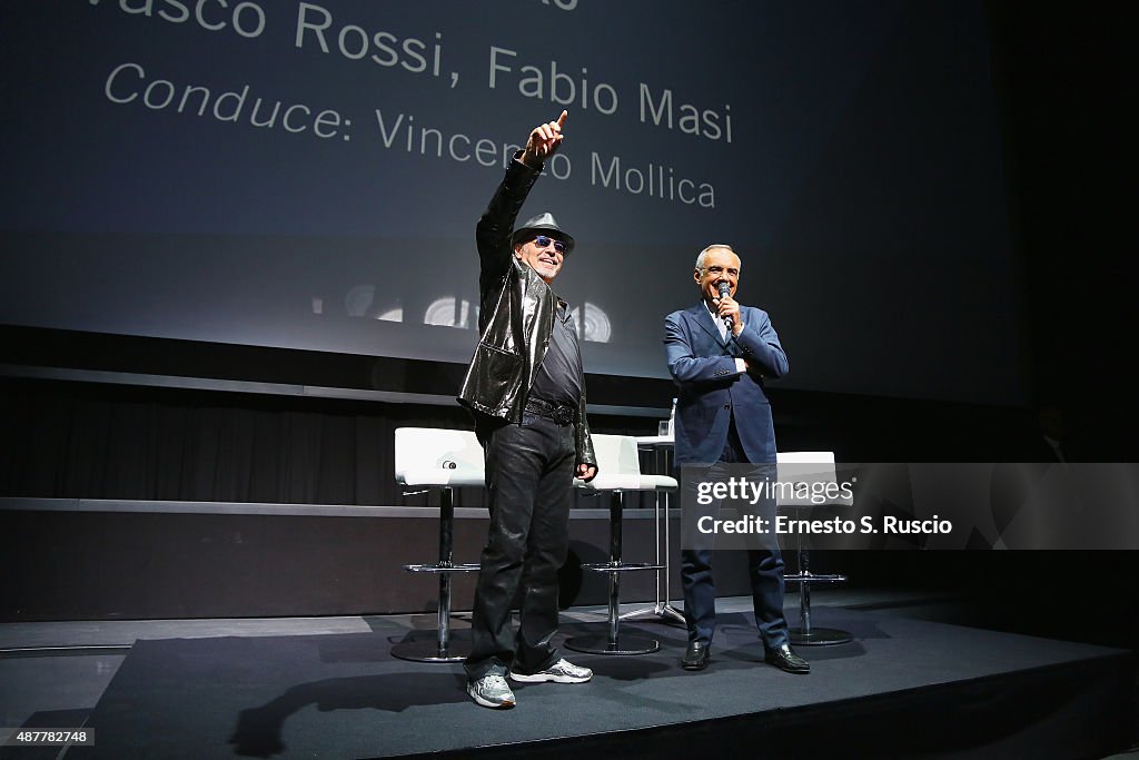 'Il Decalogo Di Vasco' - Inside - 72nd Venice Film Festival