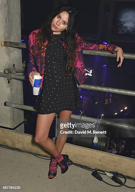 Eliza Doolittle attends the Red Bull Studios Future Underground third night at Collins Music Hall on September 10, 2015 in London, England.