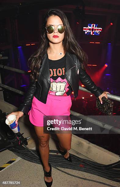 Bip Ling attends the Red Bull Studios Future Underground third night at Collins Music Hall on September 10, 2015 in London, England.
