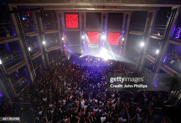 The Red Bull Studios Future Underground third night at Collins Music Hall on September 11, 2015 in London, England.