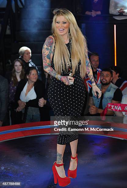 Jenna Jameson is the 4th celebrity evicted from the Big Brother house at Elstree Studios on September 11, 2015 in Borehamwood, England.