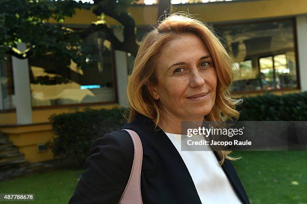 Monica Maggioni attends the Festival Della Comunicazione on September 11, 2015 in Camogli, Italy.