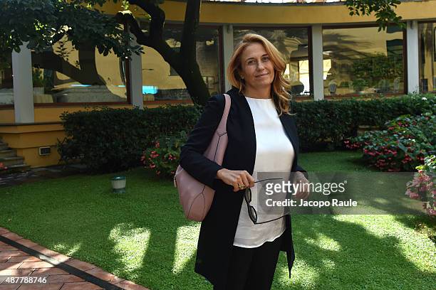 Monica Maggioni attends the Festival Della Comunicazione on September 11, 2015 in Camogli, Italy.