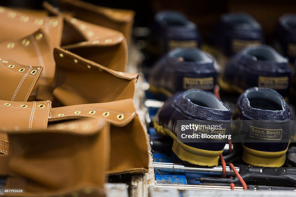 Operations Inside The L.L. Bean Manufacturing Facility