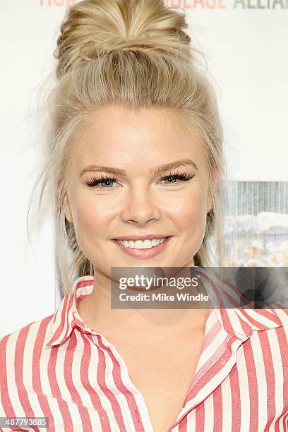 Kelli Goss attends Lyme Light: The Concert Benefiting The Tick-Borne Disease Alliance at El Rey Theatre on May 1, 2014 in Los Angeles, California.