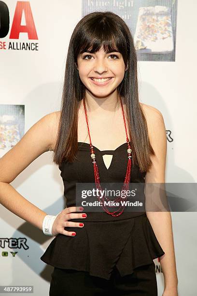Jaidan Jiron attends Lyme Light: The Concert Benefiting The Tick-Borne Disease Alliance at El Rey Theatre on May 1, 2014 in Los Angeles, California.
